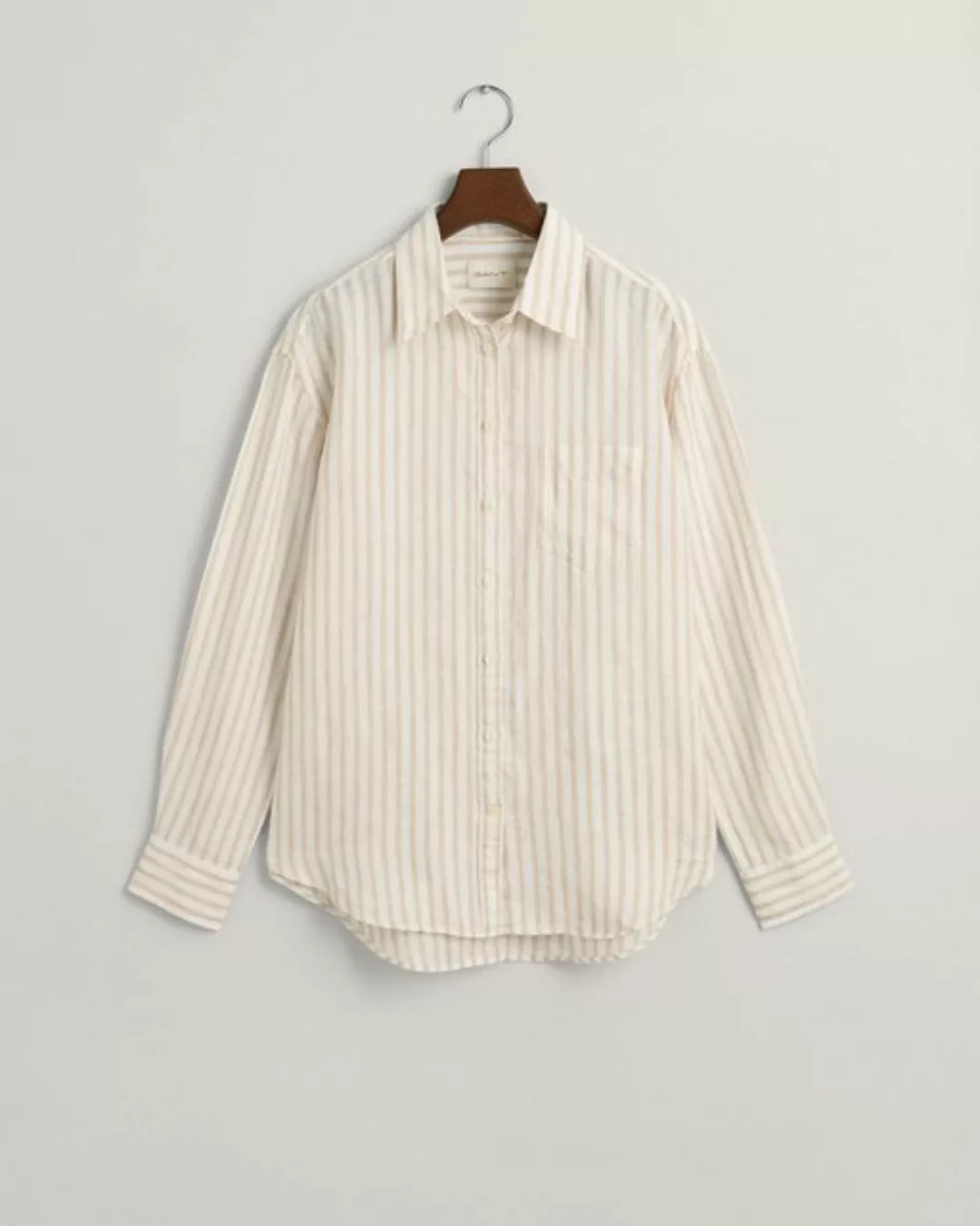 Gant T-Shirt REL STRIPED LINEN SHIRT günstig online kaufen