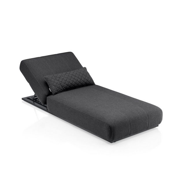 KETTLER Loungesofa Kettler Sonnenliege Daybed EGO anthrazit/sooty Aluminium günstig online kaufen