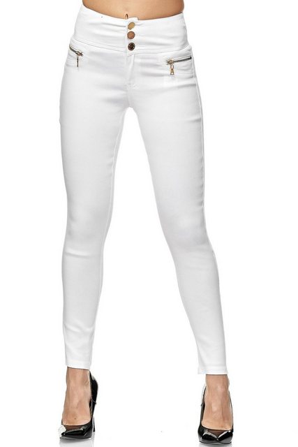 Elara High-waist-Jeans Elara Damen Stretch Hose High Waist Jeggings (1-tlg) günstig online kaufen