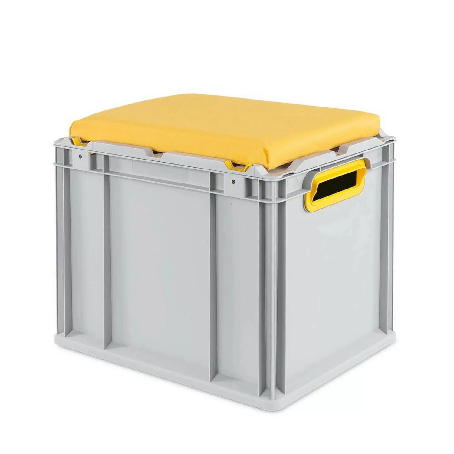 PROREGAL Eurobox NextGen Seat Box Gelb HxBxT 365 x 30 x 40 cm 30 Liter Grif günstig online kaufen