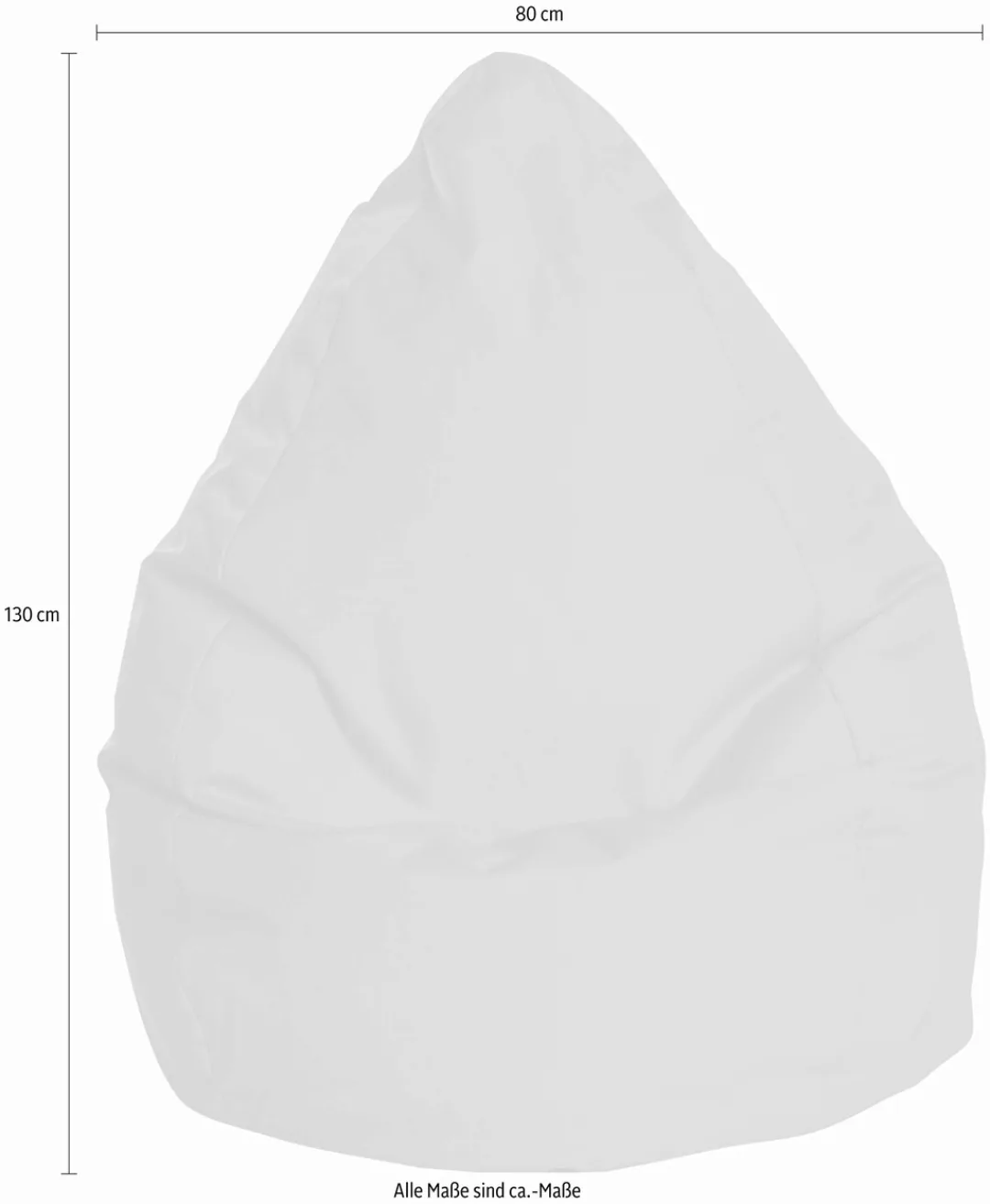 Sitting Point Sitzsack "BRAVA XXL" günstig online kaufen