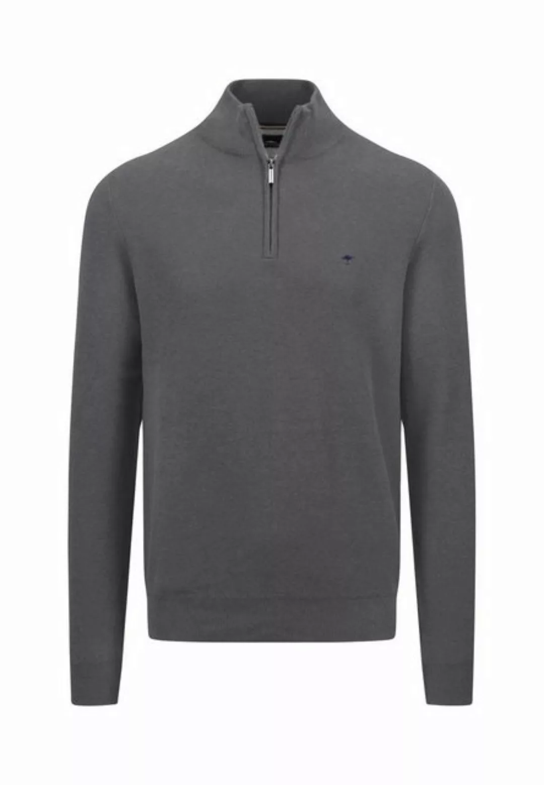 FYNCH-HATTON Strickpullover Troyer-Zip, Structur günstig online kaufen