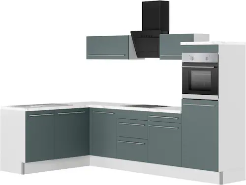 KOCHSTATION Küche »KS-Bern2«, Stellmaße 295 x 175 cm, wahlweise mit E-Gerät günstig online kaufen