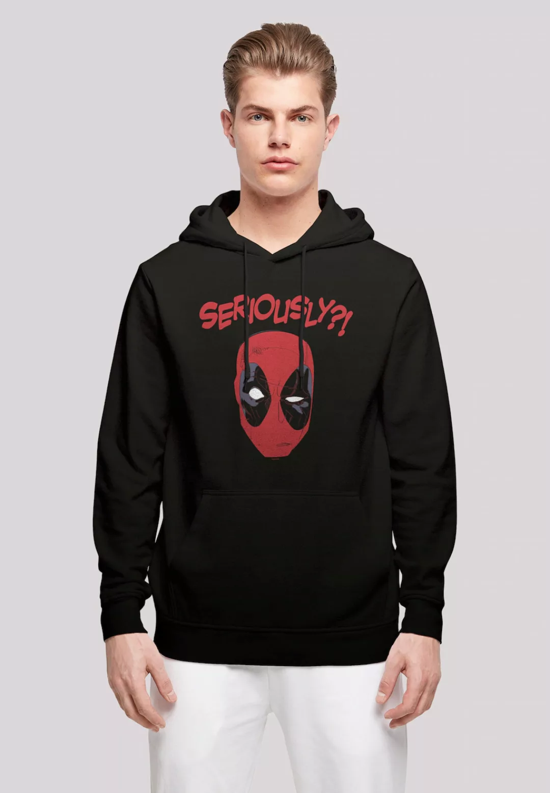 F4NT4STIC Kapuzenpullover "Marvel Deadpool Seriously", Print günstig online kaufen