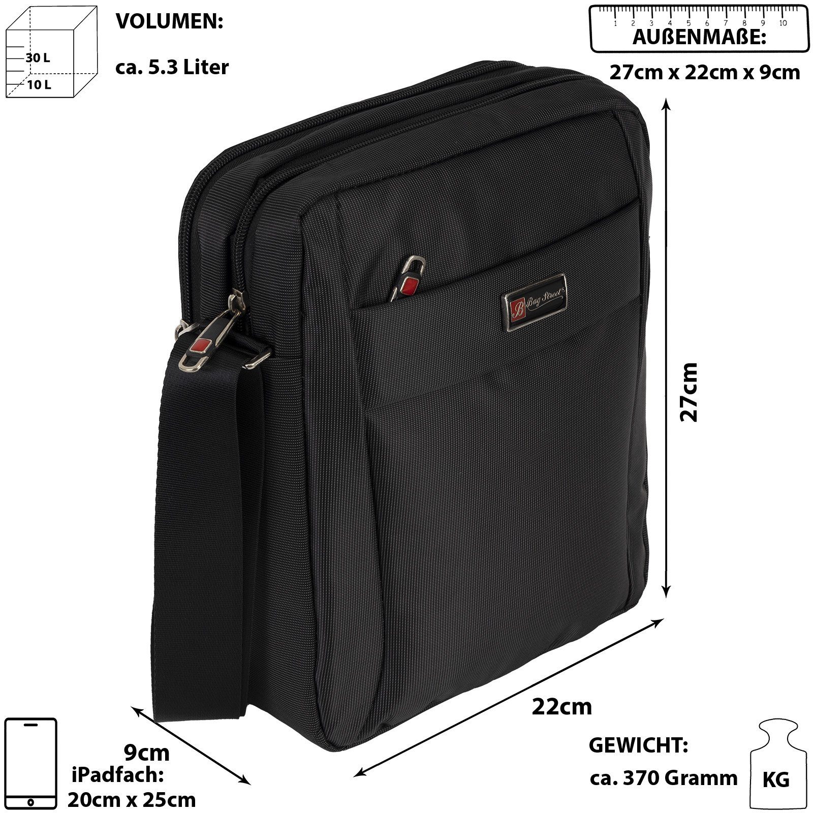 BAG STREET Umhängetasche Bag Street Herrentasche günstig online kaufen