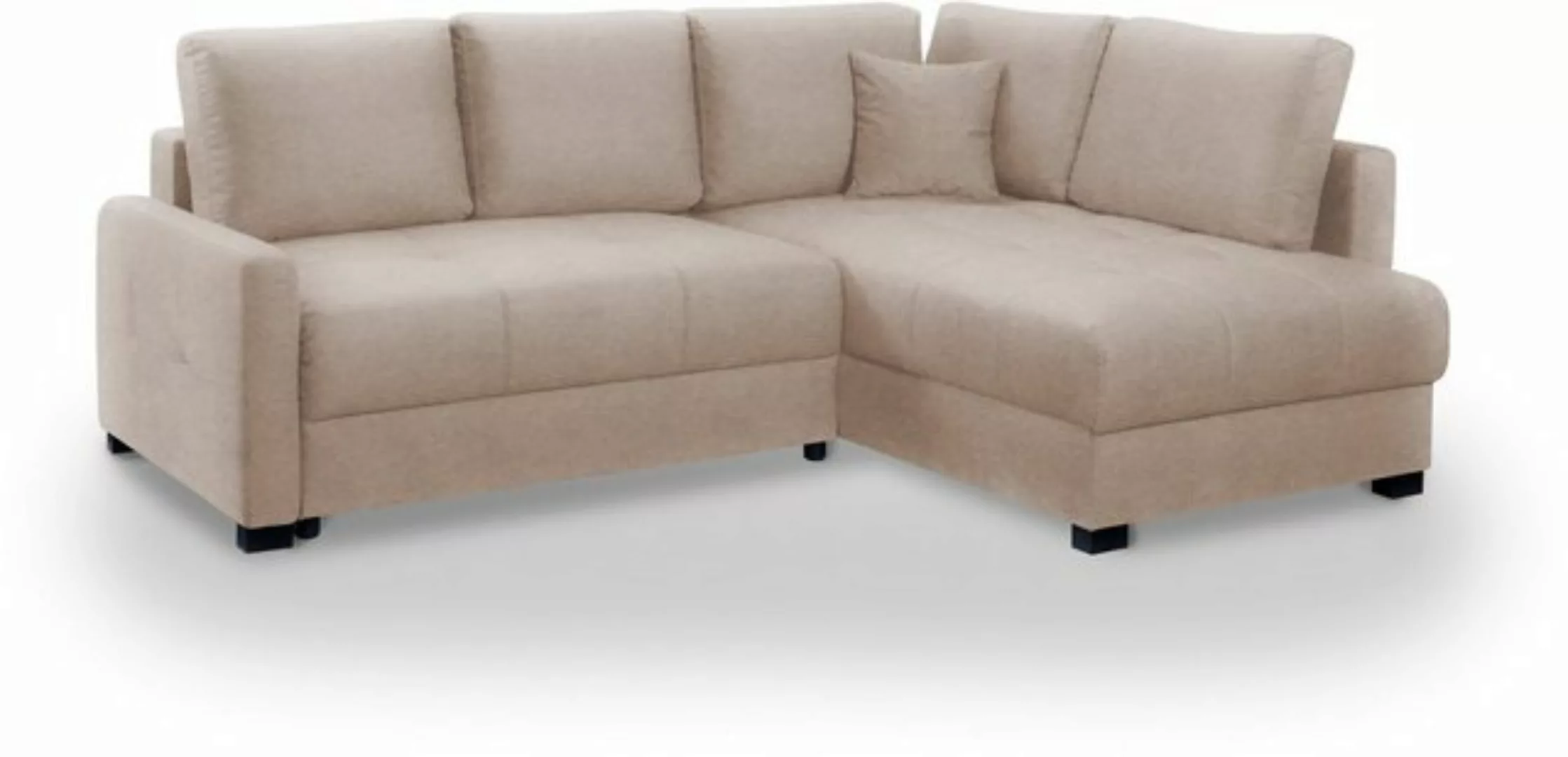 exxpo - sofa fashion Ecksofa, 2 Teile, inkl. Boxspring/Federkern-Polsterung günstig online kaufen