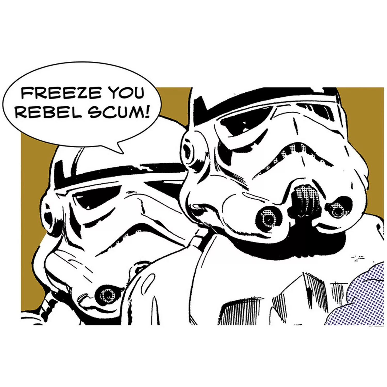 Komar Wandbild Star Wars Stormtroopers 70 x 50 cm günstig online kaufen