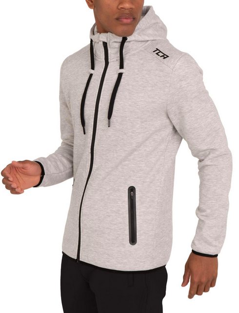 TCA Trainingspullover TCA Herren Hoodie mit Kapuze und Reißverschluss - Hel günstig online kaufen