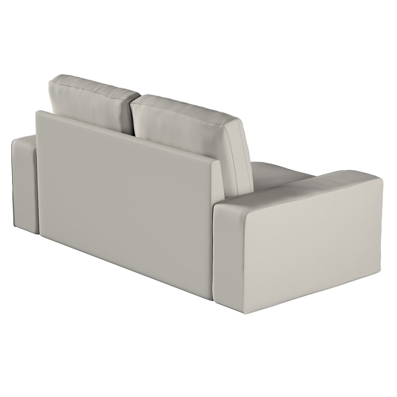 Bezug für Kivik 2-Sitzer Sofa, grau, Bezug für Sofa Kivik 2-Sitzer, Living günstig online kaufen
