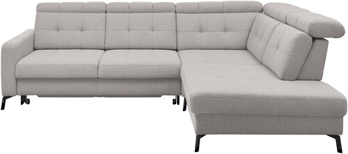 Musterring Ecksofa "MR 4615", mit Kopf- und Rückenverstellung, Metallfuß sc günstig online kaufen