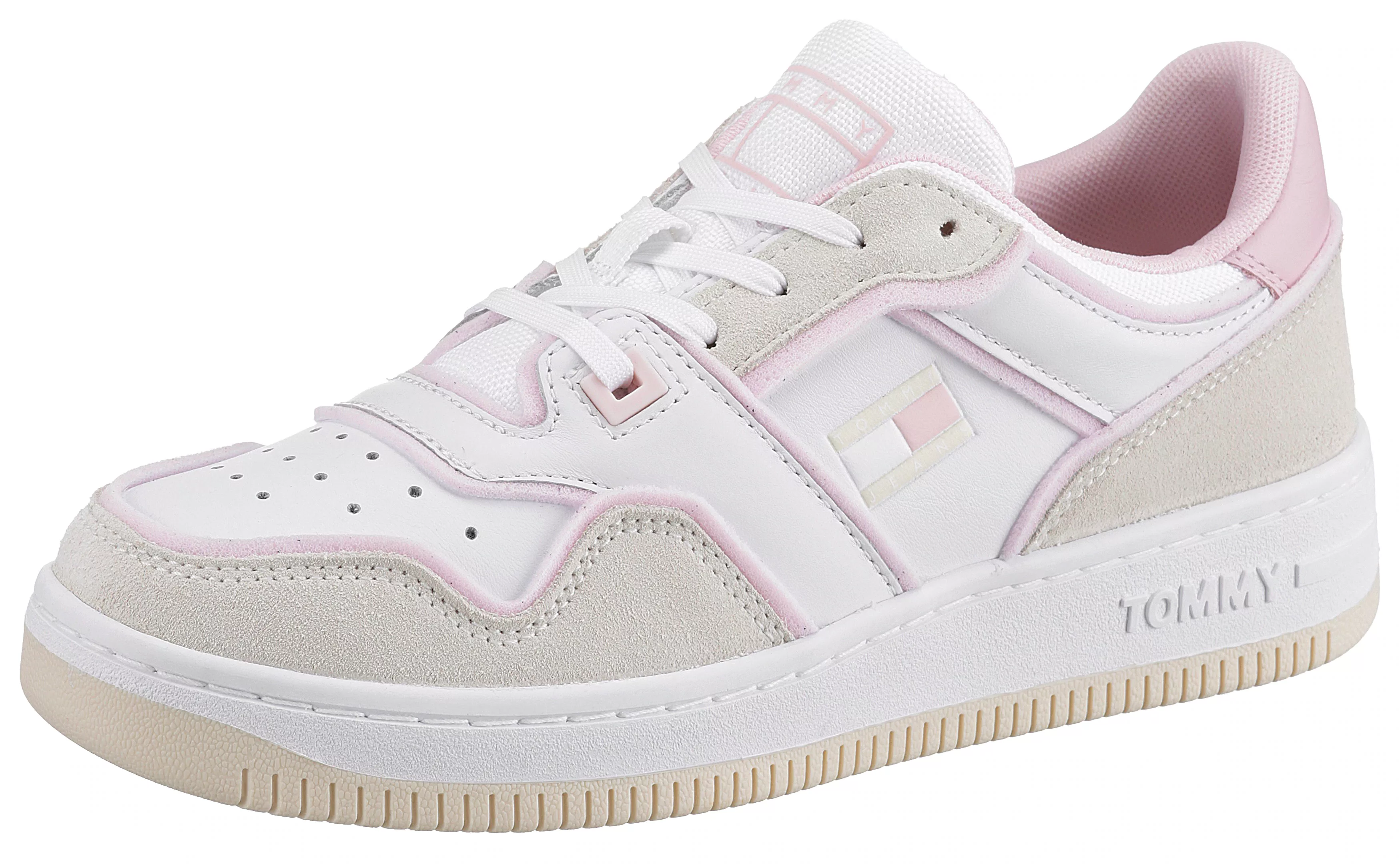 Tommy Jeans Keilsneaker "TOMMY JEANS DECON BASKET LOW CUT", mit Lochung, Lo günstig online kaufen