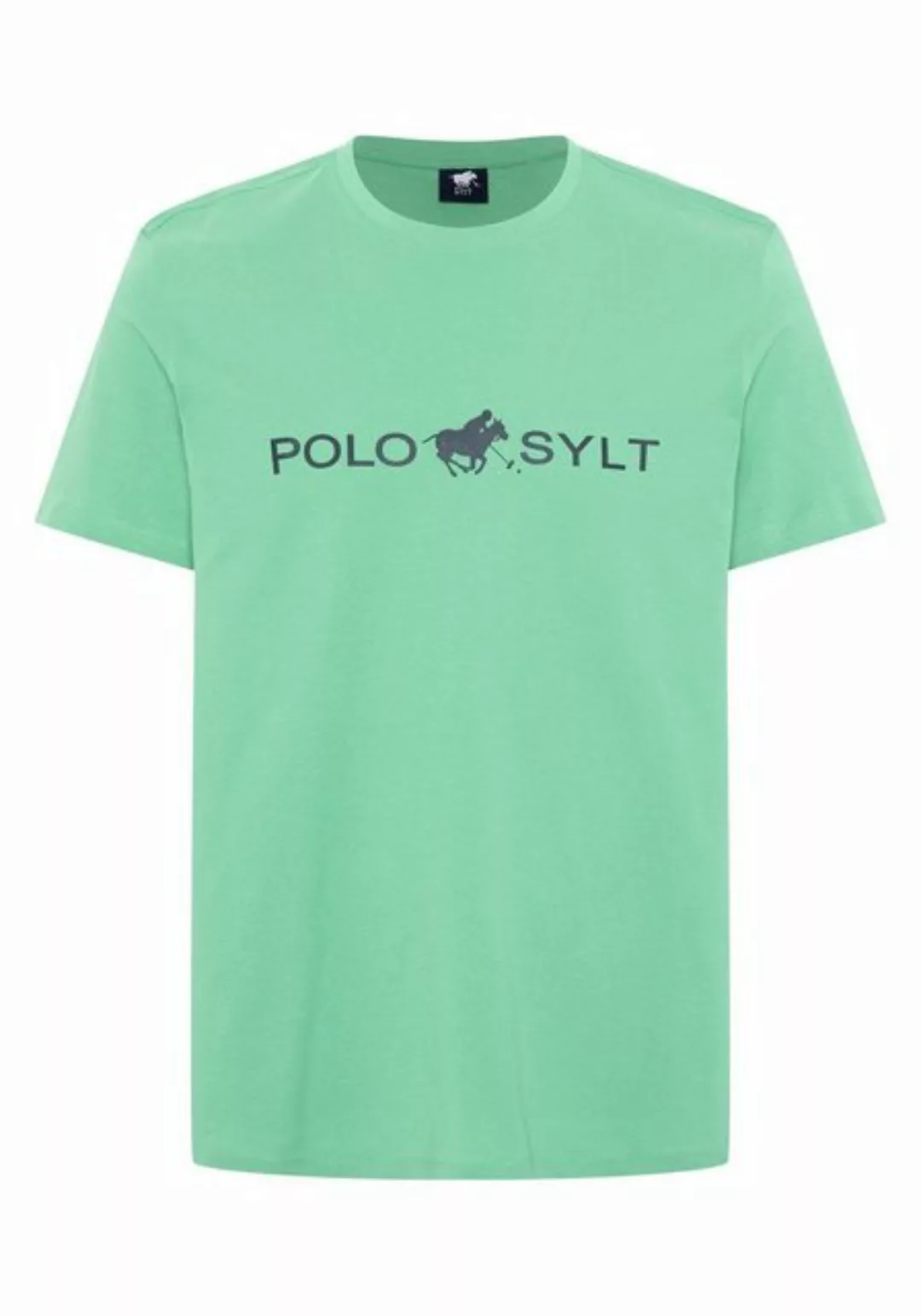 Polo Sylt Print-Shirt mit auffälligem Logo-Print günstig online kaufen