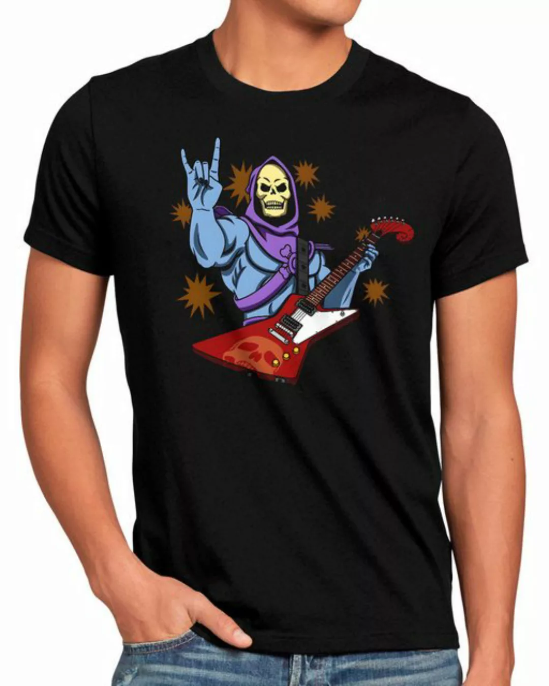 style3 T-Shirt Metal Hard Grayskull he-man skeletor masters universe günstig online kaufen