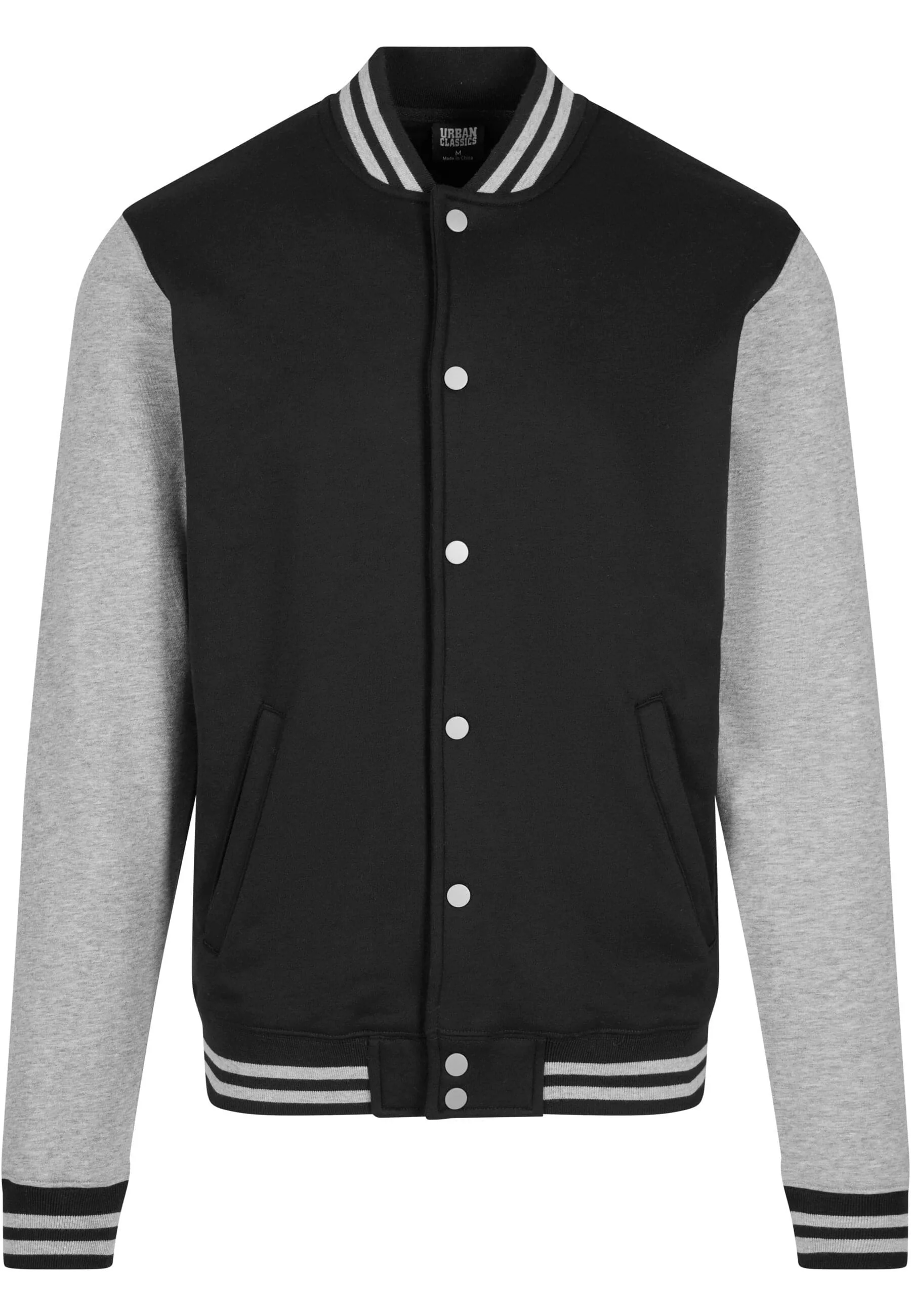 URBAN CLASSICS Strickfleecejacke "Urban Classics Herren 2-tone College Swea günstig online kaufen