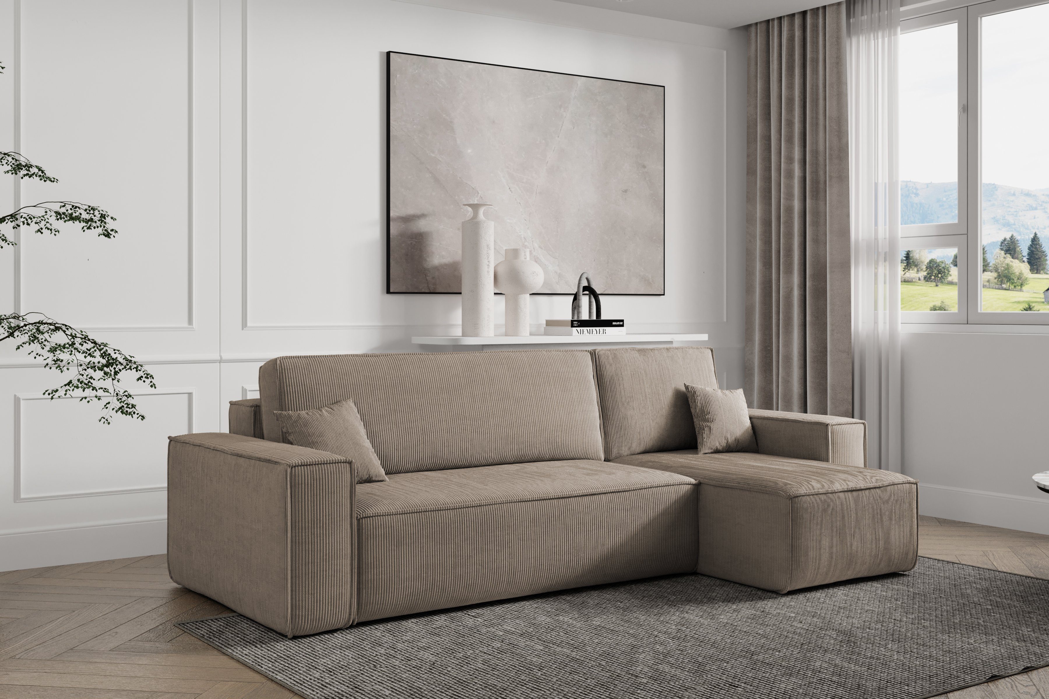 Compleo Ecksofa TOKYO, L-form Ecke, mit günstig online kaufen