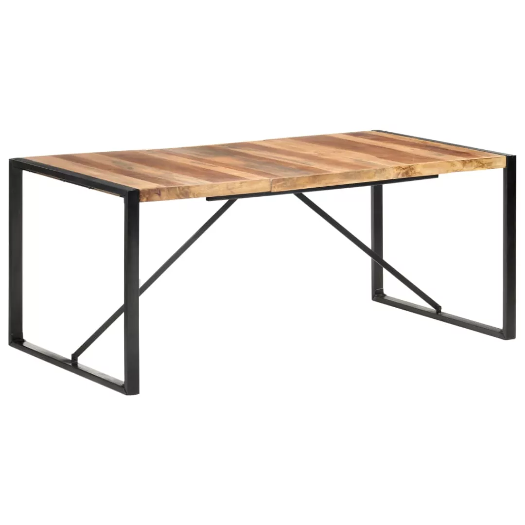 Esstisch 180x90x75 Cm Massivholz Mit Palisander-finish günstig online kaufen