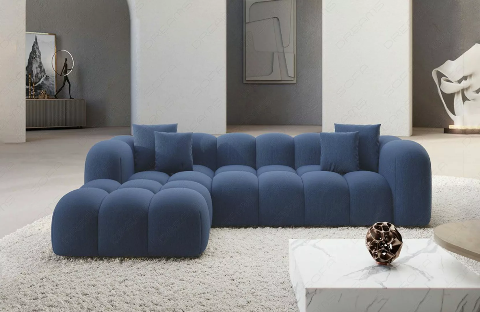 Sofa Dreams Ecksofa Stoffsofa Eckcouch Polster günstig online kaufen