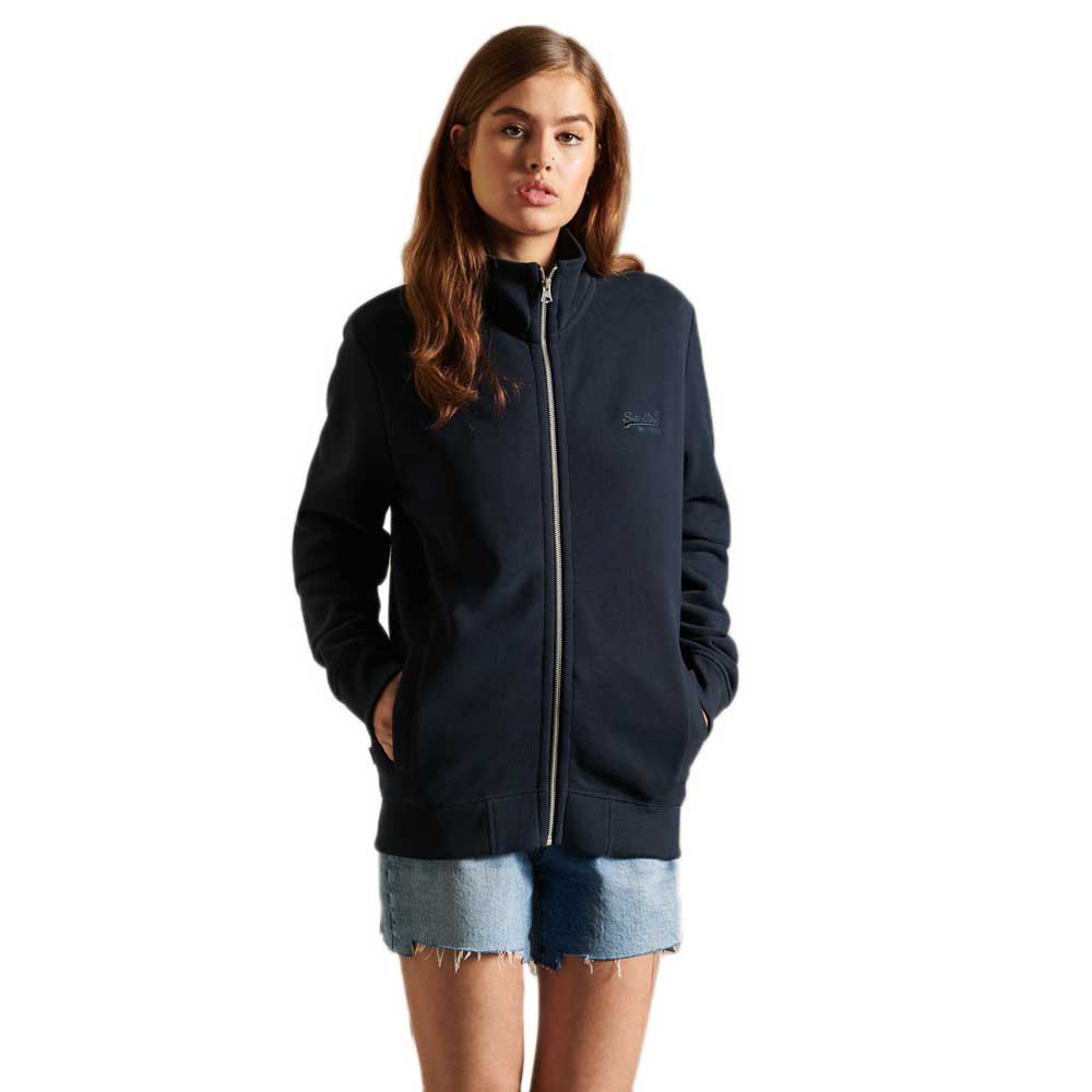 Superdry Loose Fit Vle Sweatshirt Mit Reißverschluss L Eclipse Navy günstig online kaufen