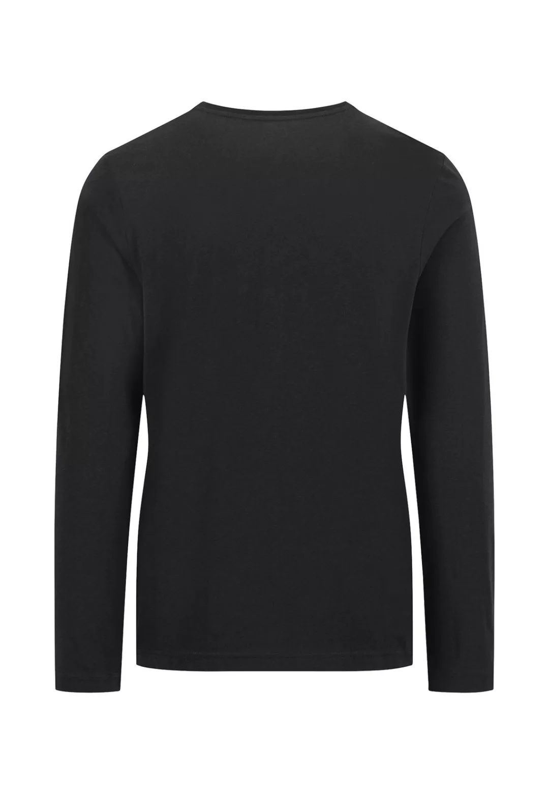 FYNCH-HATTON Langarmshirt, mit Logo-Bestickung auf der Brust günstig online kaufen