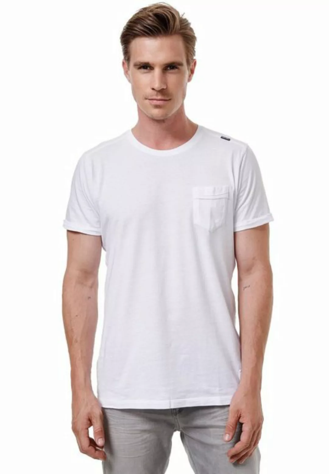 Rusty Neal T-Shirt, mit aufgesetzter Brusttasche günstig online kaufen