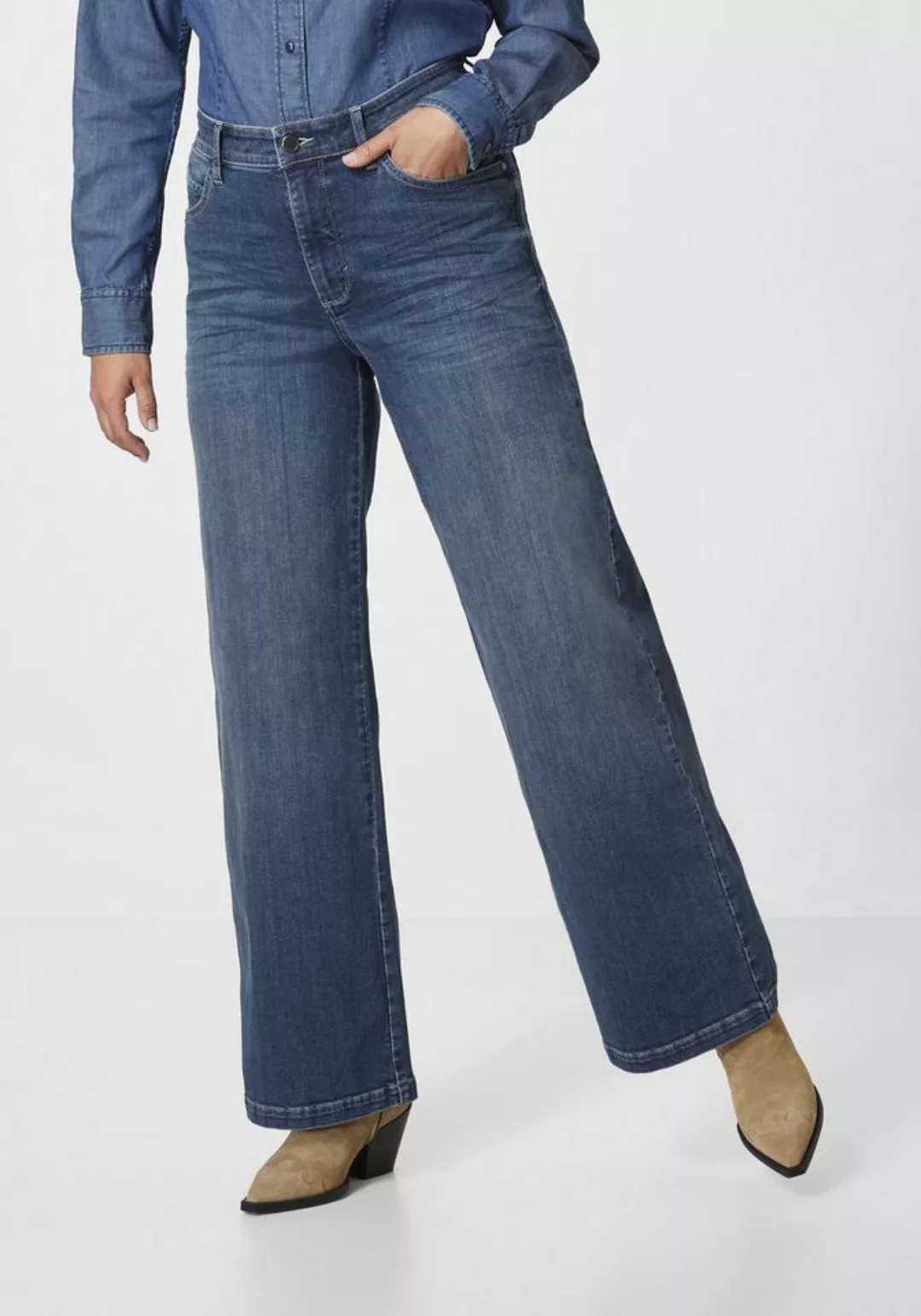 Paddock's Relax-fit-Jeans MARLENE High Waist relaxed Fit Damenjeans günstig online kaufen