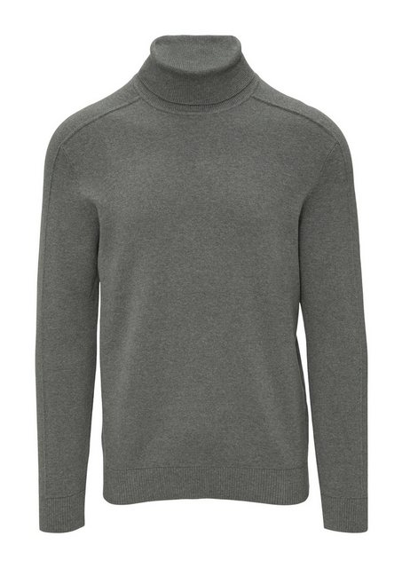 s.Oliver Strickpullover Strukturierter Rollkragenpullover mit Naht-Details günstig online kaufen