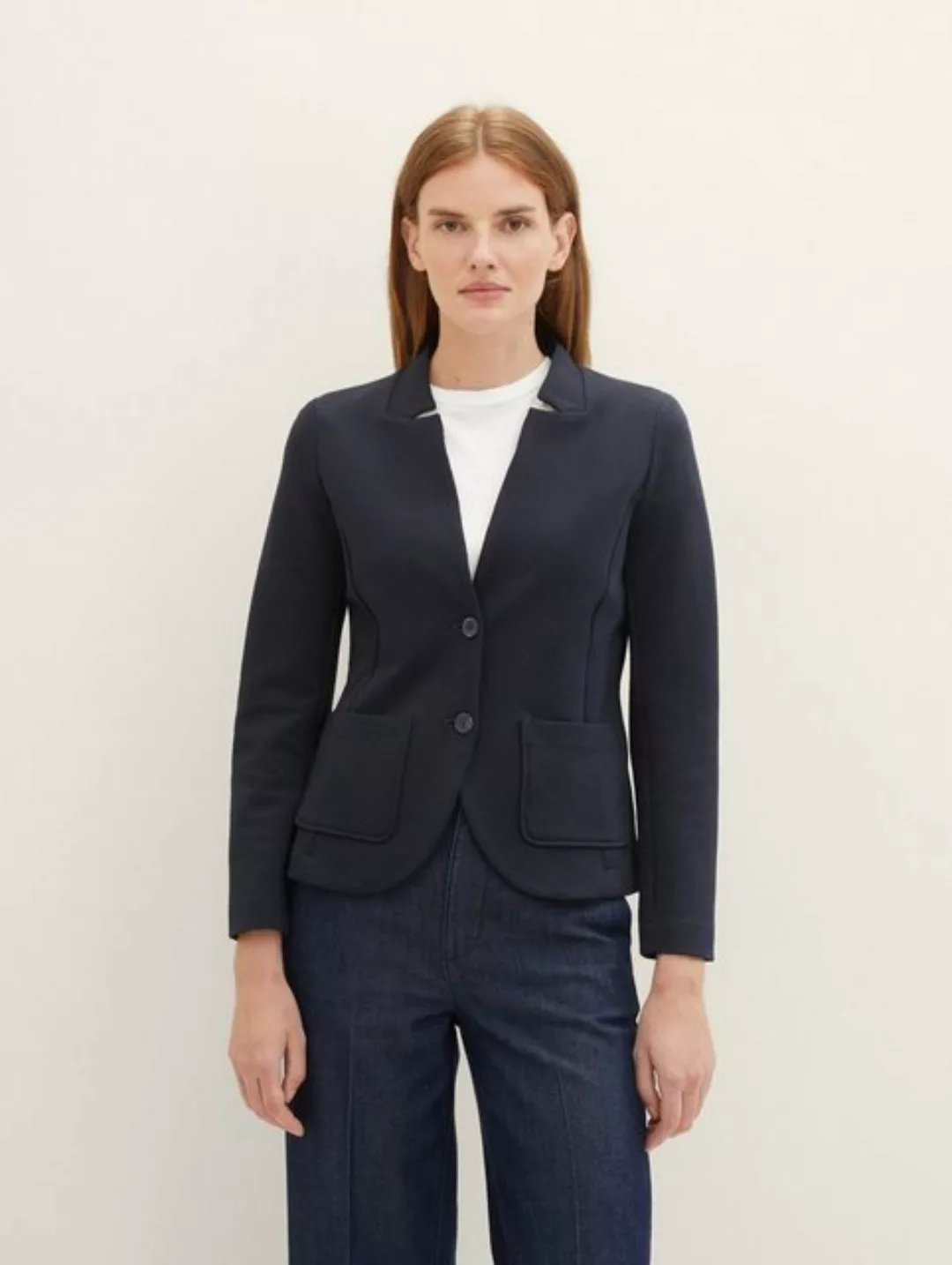 TOM TAILOR Jackenblazer Blazer mit Ottoman Struktur günstig online kaufen