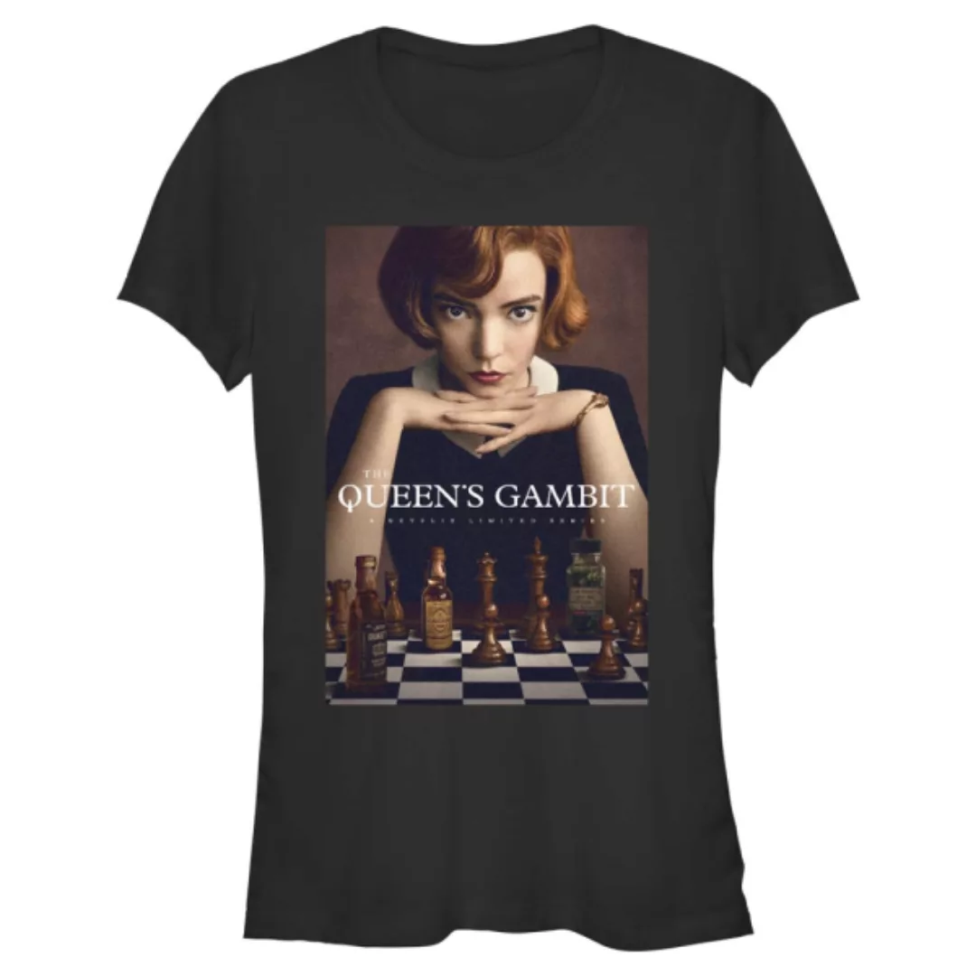 Netflix - Das Damengambit - Beth Harmon Queens Poster - Frauen T-Shirt günstig online kaufen