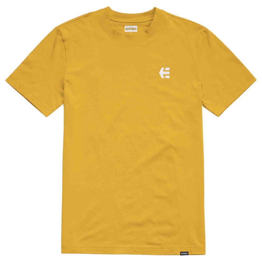 Etnies Team Embroidery Wash Kurzärmeliges T-shirt L Mustard günstig online kaufen