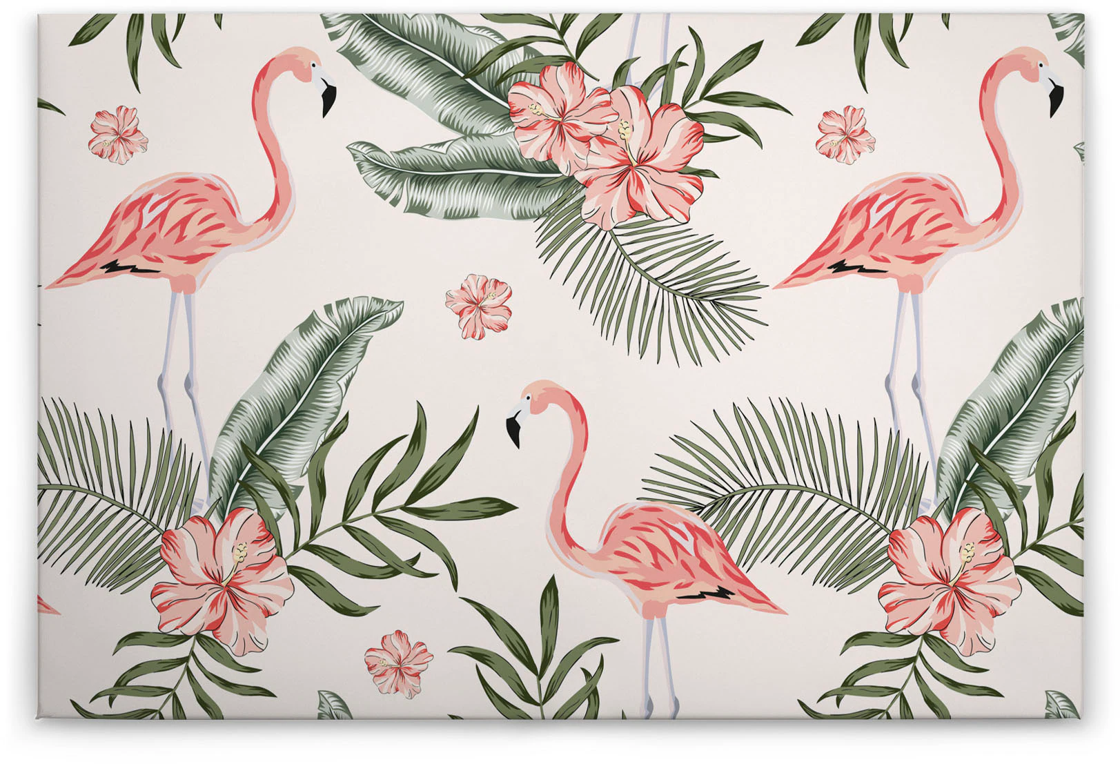 A.S. Création Leinwandbild "Tropical Vibes", Kunst-Blumen-Kinder, (1 St.), günstig online kaufen