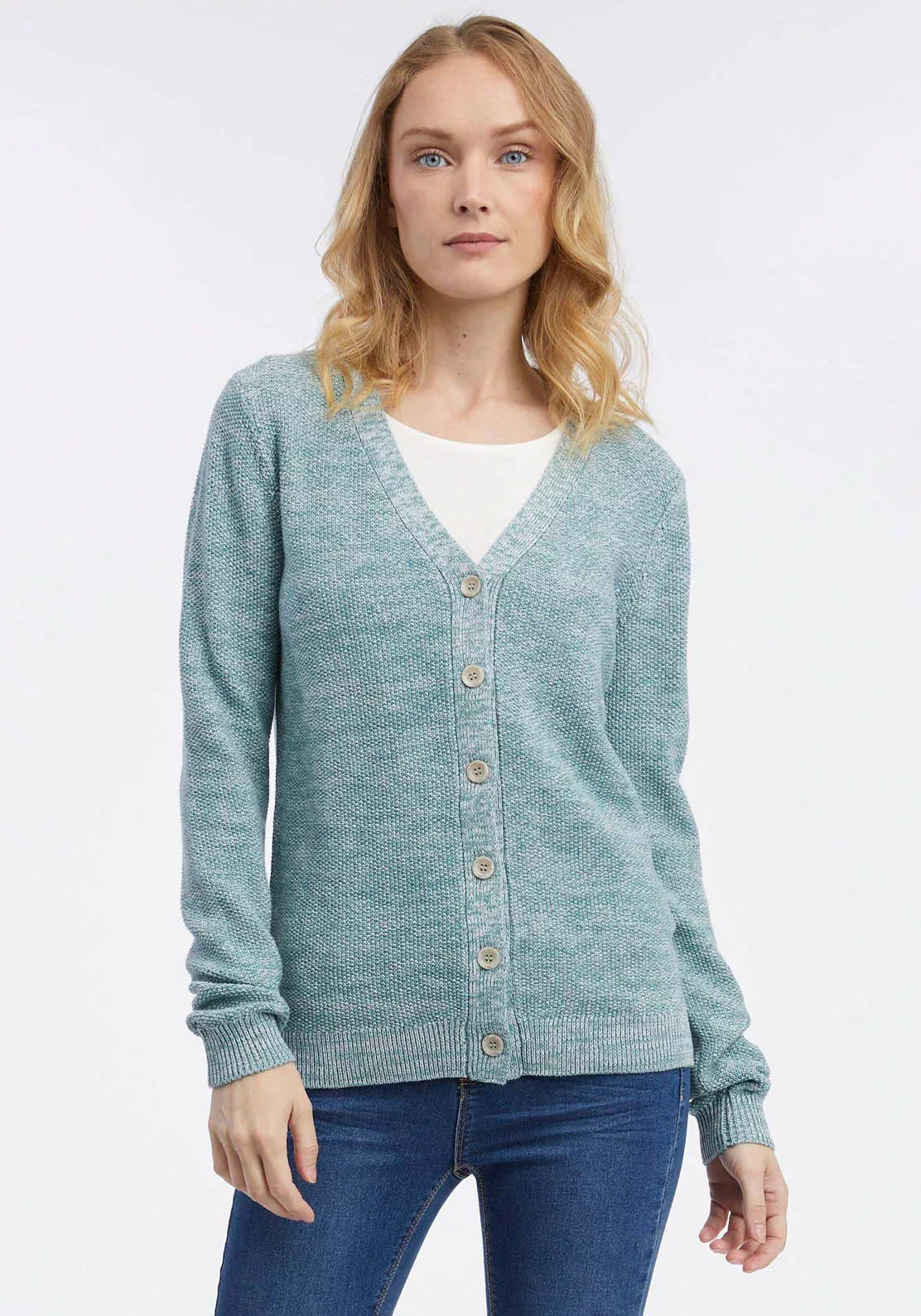 Ragwear Strickjacke Strickjacke KALISHA Cardigan mit Knopfleiste im Basic S günstig online kaufen