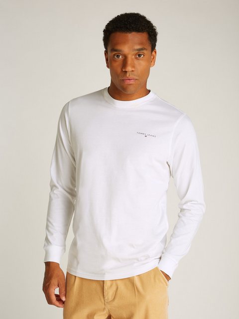 Tommy Jeans Plus Longsleeve "TJM SLIM LINEAR CHST L/S TEE EXT", Große Größe günstig online kaufen