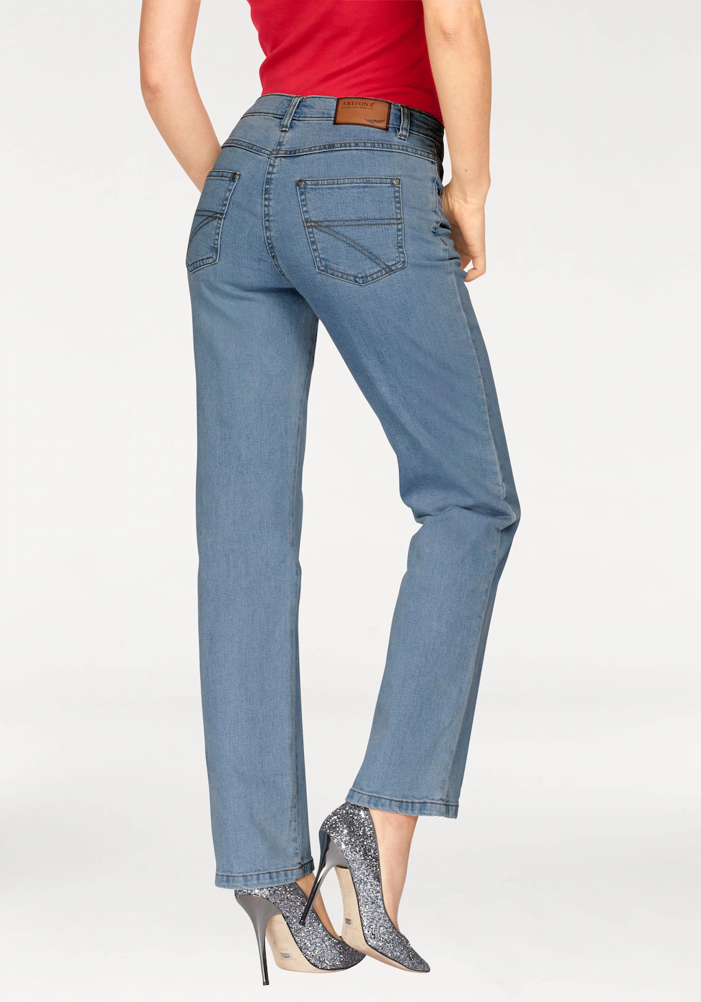 Arizona Gerade Jeans "Annett", High Waist günstig online kaufen