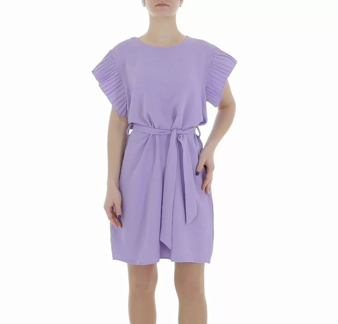 Ital-Design Sommerkleid Damen Freizeit (86164420) Kreppoptik/gesmokt Minikl günstig online kaufen