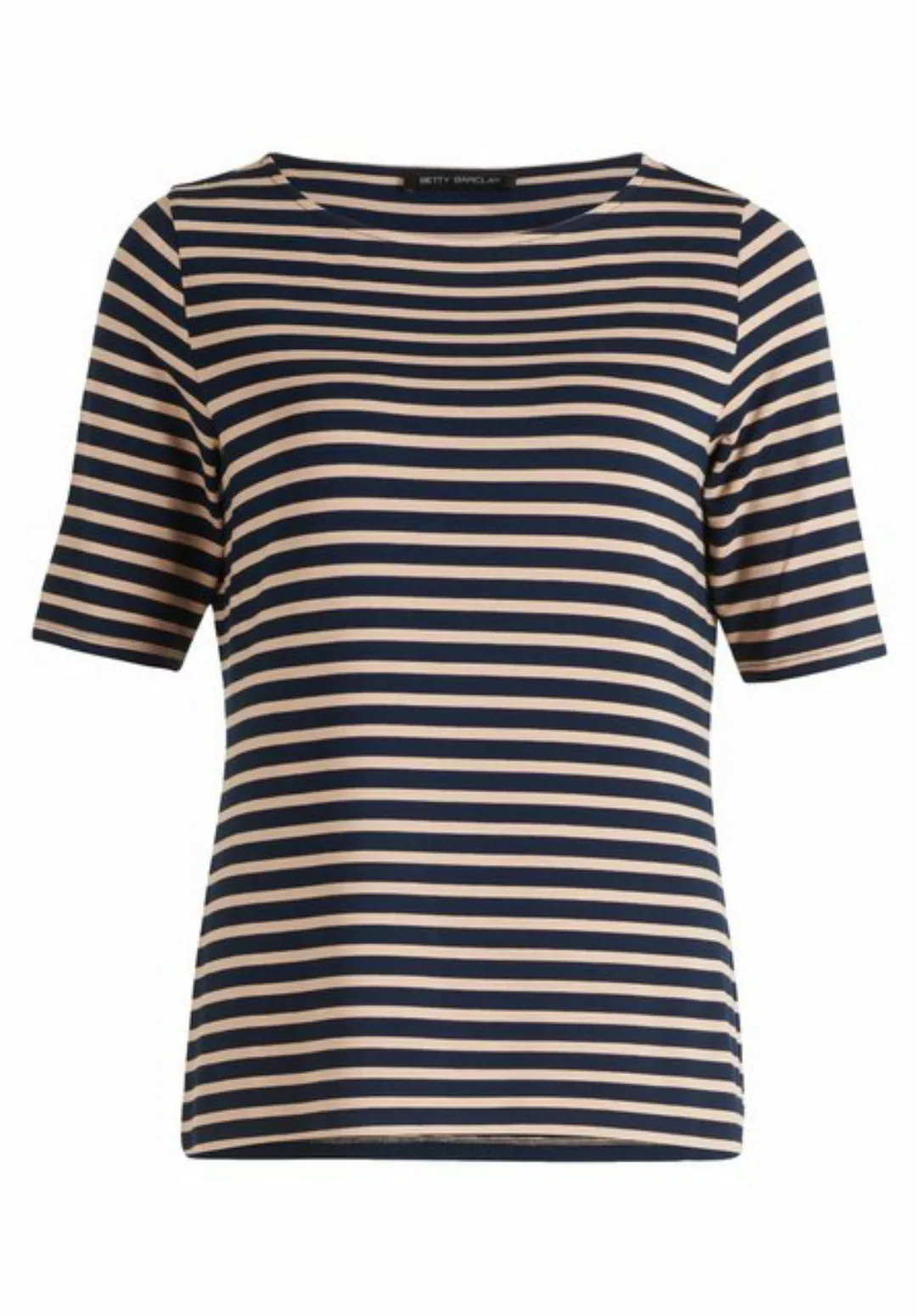 Betty Barclay T-Shirt Shirt Kurz 1/2 Arm, Dark Blue/Beige günstig online kaufen