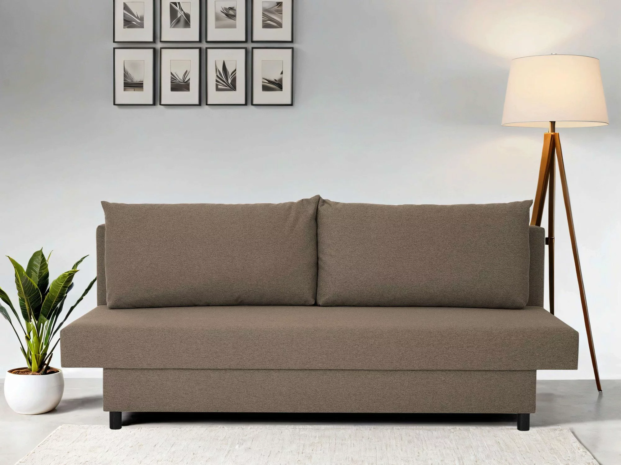 INOSIGN 3-Sitzer "SAWYER Schlafsofa mit Bettkasten und Wellenunterfederung" günstig online kaufen