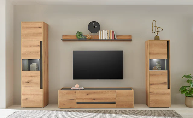 INOSIGN Wohnwand »City/Giron, moderne Anbauwand, Komplettset in vielen Farb günstig online kaufen