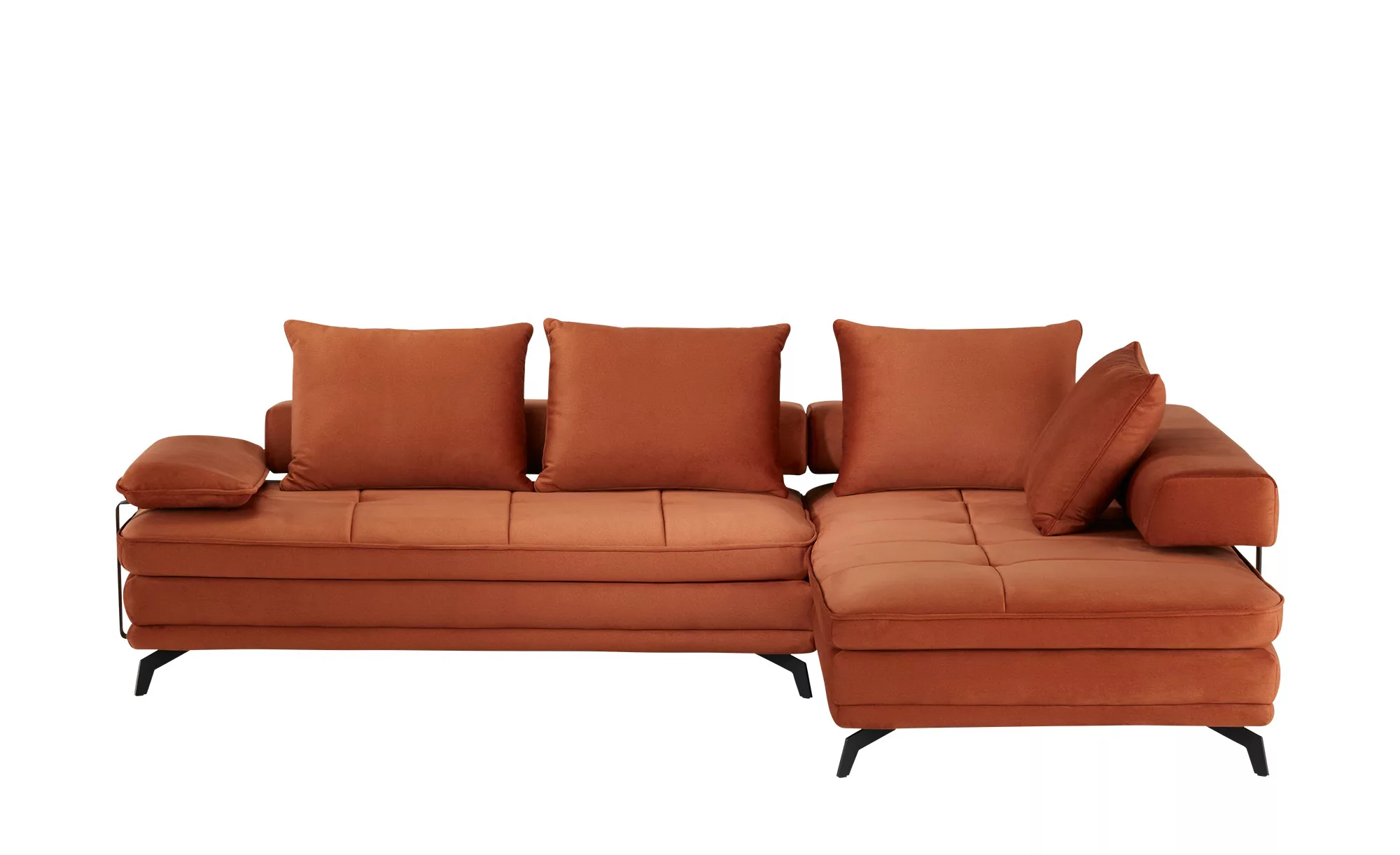 switch Ecksofa  Florence ¦ orange ¦ Maße (cm): B: 290 H: 67 T: 232 Polsterm günstig online kaufen