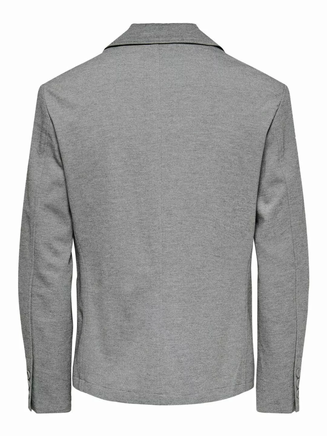 Only & Sons Mark Gw 5852 Blazer S Medium Grey Melange günstig online kaufen
