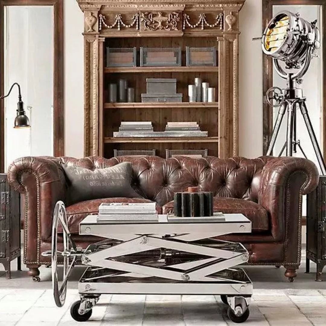 Xlmoebel Sofa Luxuriöses Sofa mit Chesterfield-Design und Polstergarnitur a günstig online kaufen