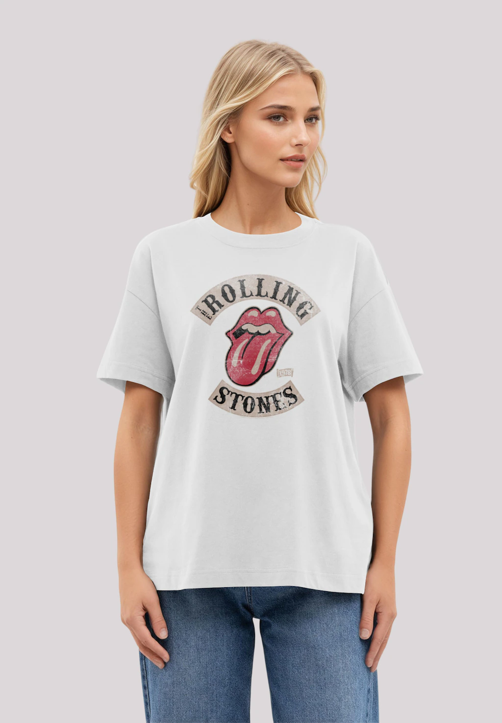 F4NT4STIC T-Shirt "The Rolling Stones Tour 78", Premium Qualität Streetwear günstig online kaufen