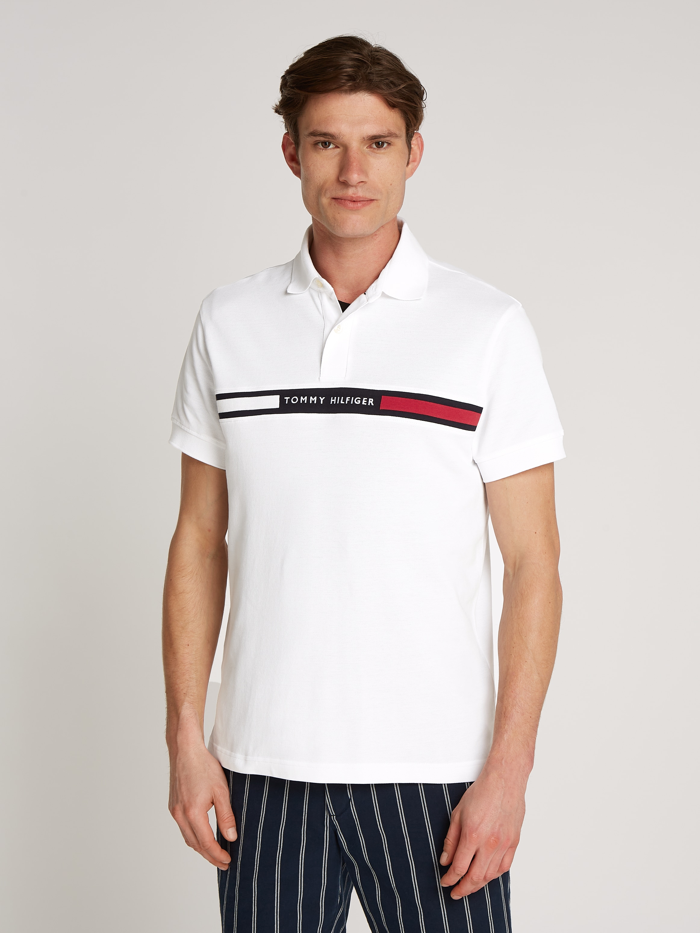 Tommy Hilfiger Poloshirt HILFIGER CHEST INSERT günstig online kaufen
