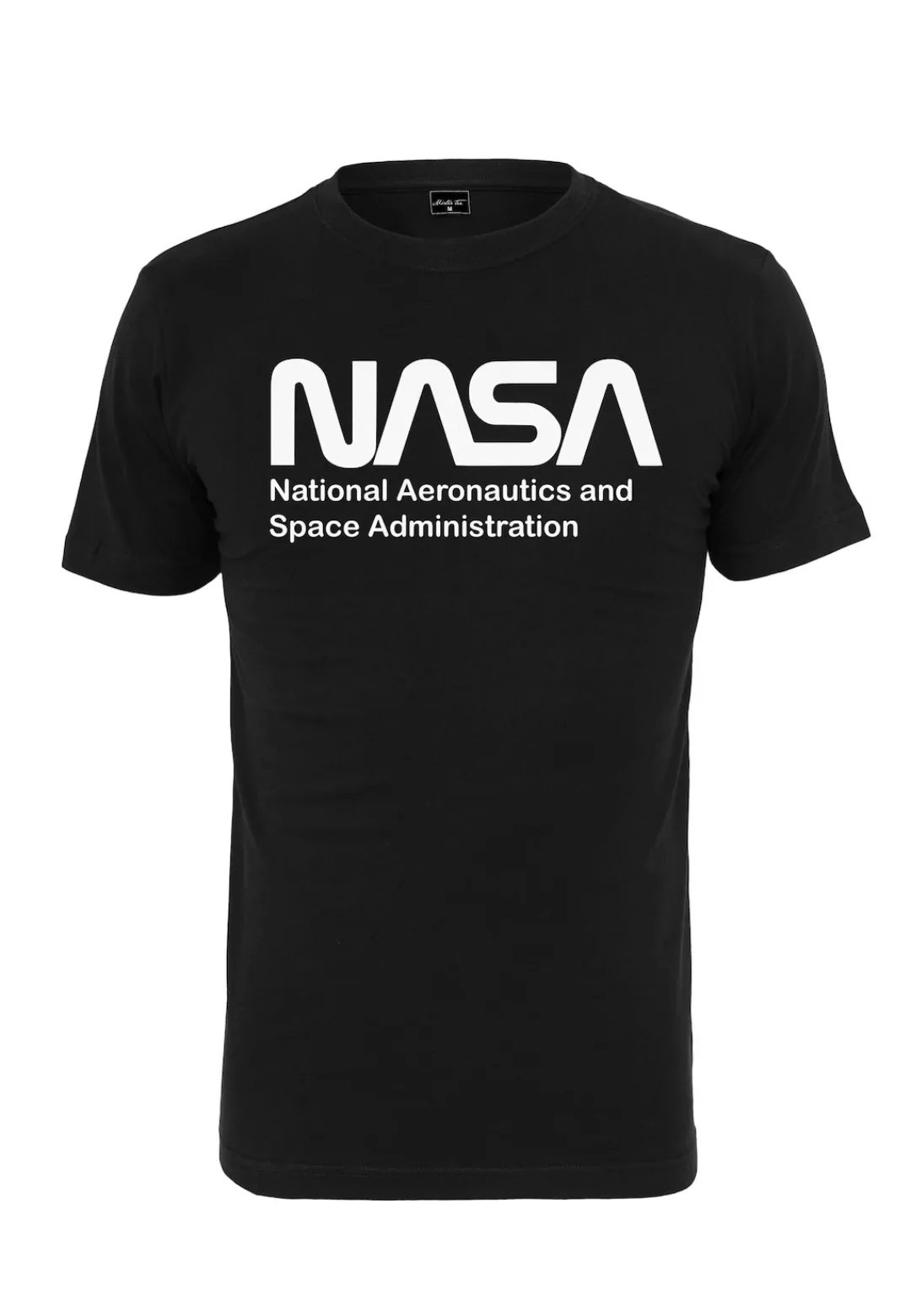 MisterTee T-Shirt "MisterTee Herren NASA Wormlogo Tee" günstig online kaufen