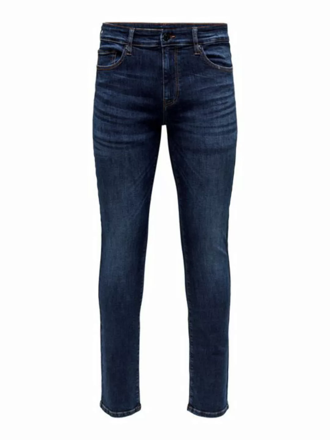 Only & Sons Herren Jeans ONSLOOM SLIM 6749 - Slim Fit - Blau - Dark Blue De günstig online kaufen