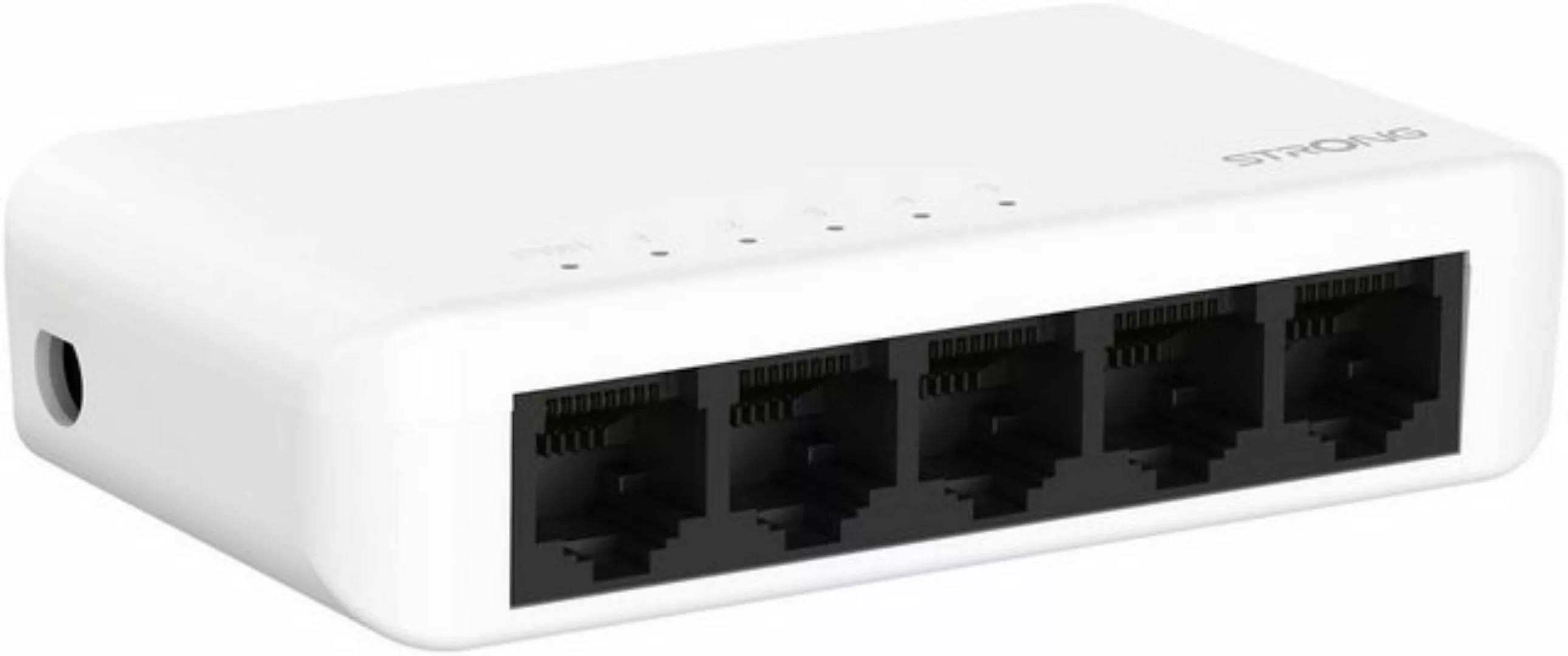 Strong 5-Port Gigabit Switch 10/100/1000 Mbit/s Netzwerk-Switch günstig online kaufen