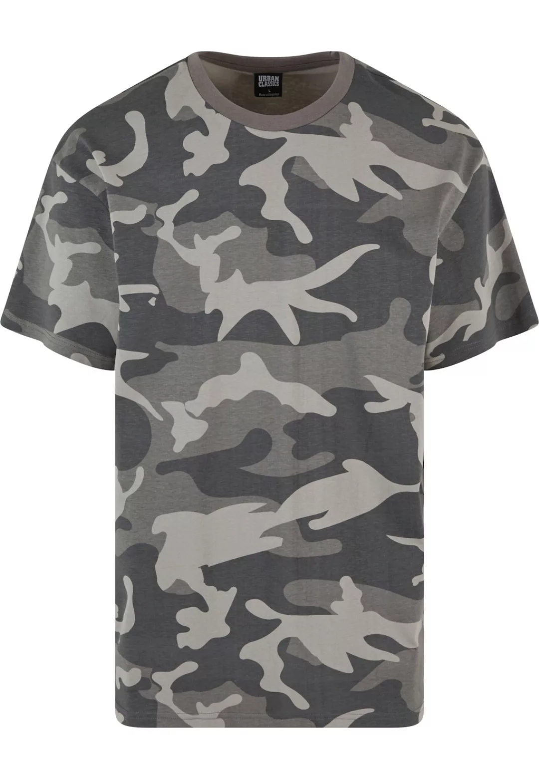 URBAN CLASSICS T-Shirt "Urban Classics Herren Oversized Simple Camo Tee" günstig online kaufen