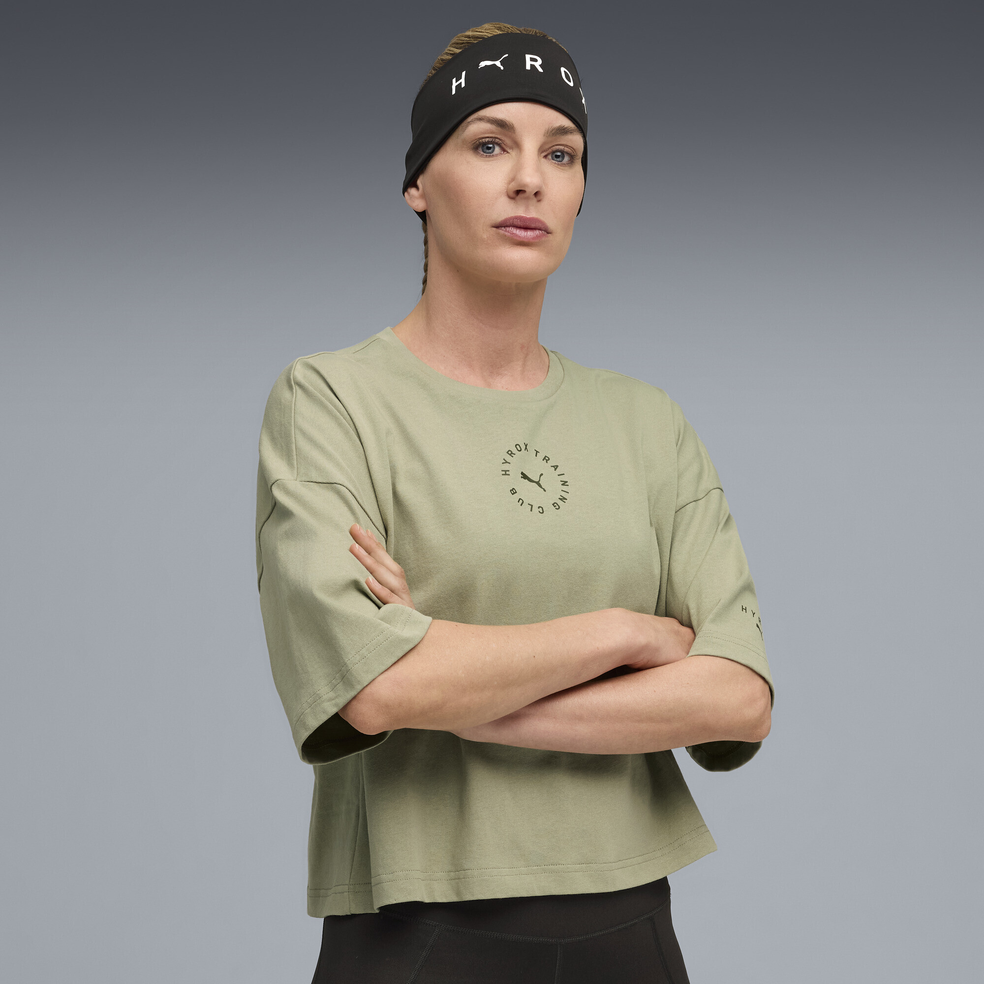 PUMA Trainingsshirt "PUMA x HYROX Cropped Lifestyle T-Shirt Damen" günstig online kaufen