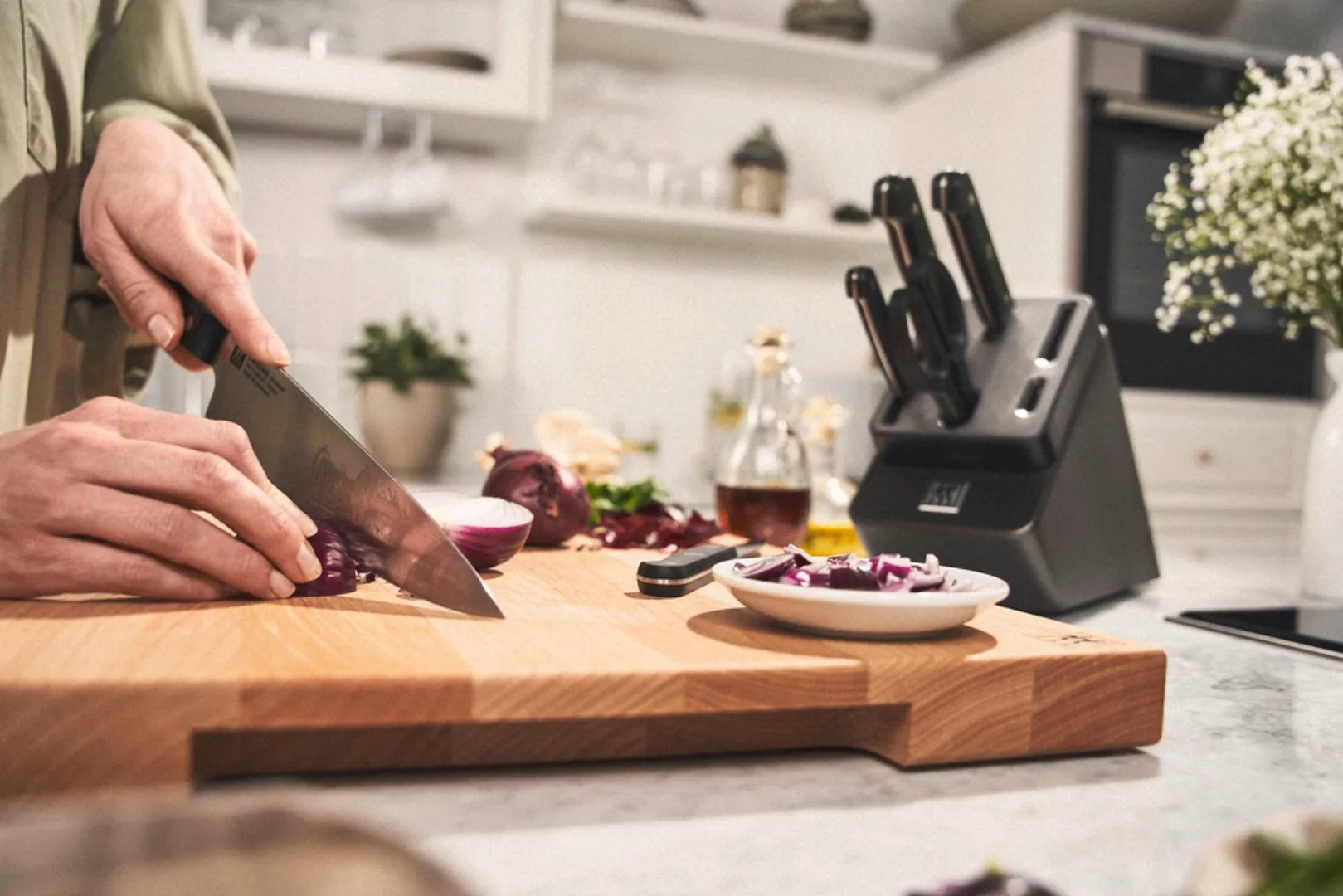 Zwilling Messerblock »Gourmet«, 7 tlg., Made in Germany, selbstschärfender günstig online kaufen