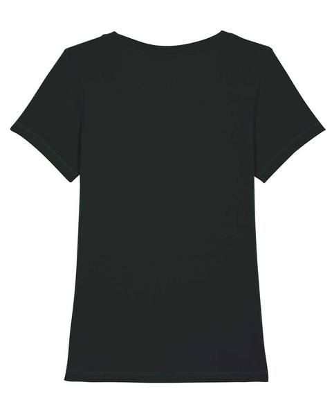 Basic T-shirt Damen Schwarz Und Weiß, Bio-baumwolle günstig online kaufen