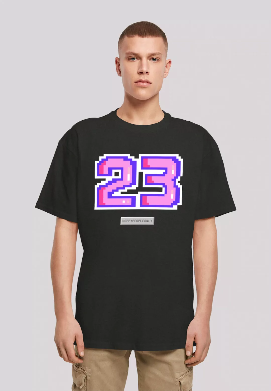 F4NT4STIC T-Shirt "Pixel 23 pink", Print günstig online kaufen